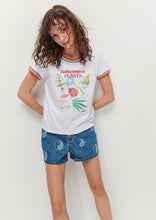 Load image into Gallery viewer, Trippy Plants Mid Ringer Tee