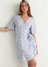 Load image into Gallery viewer, Frill Wrap Dress