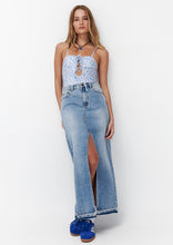 Load image into Gallery viewer, Denim Maxi Skirt