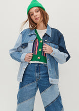 Load image into Gallery viewer, Patchwork Denim Jacket