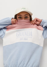 Load image into Gallery viewer, Contrast Thrift Crew