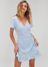 Load image into Gallery viewer, Oxford Wrap Dress