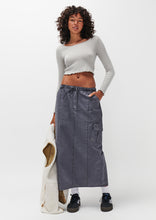 Load image into Gallery viewer, Maxi Cargo Skirt