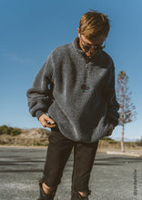 Load image into Gallery viewer, Washed Sherpa Quarter Zip