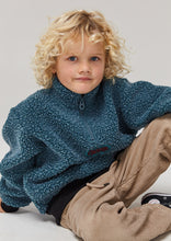 Load image into Gallery viewer, Washed Sherpa Quarter Zip