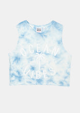 Load image into Gallery viewer, Ocean Vibes Cropped Singlet