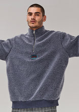 Load image into Gallery viewer, Washed Sherpa Quarter Zip