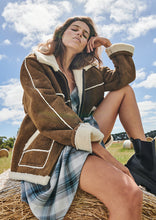 Load image into Gallery viewer, Sherpa Aviator Jacket