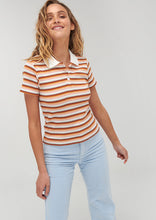 Load image into Gallery viewer, Waffle Polo Tee