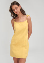Load image into Gallery viewer, Tie-Up Mini Dress