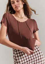 Load image into Gallery viewer, Reverse Frill Tee