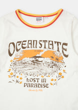 Load image into Gallery viewer, Lost In Paradise Mid Ringer Tee