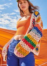Load image into Gallery viewer, Prism Crochet Cardi