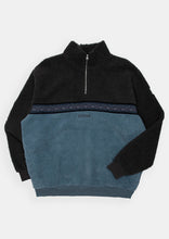 Load image into Gallery viewer, Washed Sherpa Tape Quarter Zip