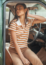 Load image into Gallery viewer, Waffle Polo Tee