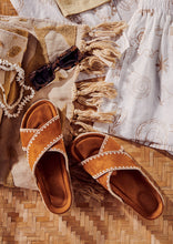 Load image into Gallery viewer, Tulum Leather Slides
