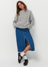 Load image into Gallery viewer, Denim Midi Skirt
