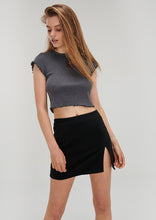 Load image into Gallery viewer, Denim Split Skirt