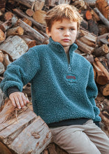Load image into Gallery viewer, Washed Sherpa Quarter Zip