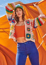 Load image into Gallery viewer, Prism Crochet Cardi
