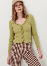 Load image into Gallery viewer, Elle Ruffle Long Sleeve Top