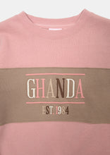 Load image into Gallery viewer, Contrast Thrift Crew