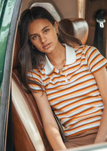 Load image into Gallery viewer, Waffle Polo Tee