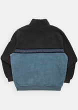 Load image into Gallery viewer, Washed Sherpa Tape Quarter Zip