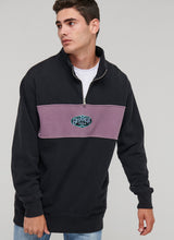 Load image into Gallery viewer, Panel Quarter Zip Crew
