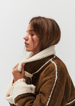 Load image into Gallery viewer, Sherpa Aviator Jacket