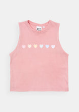Load image into Gallery viewer, Heart Lollies Beach Singlet