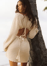 Load image into Gallery viewer, Seaside Crochet Dress