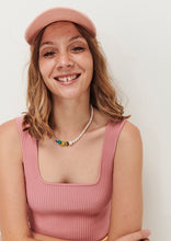 Load image into Gallery viewer, Half Pearl Necklace