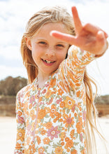 Load image into Gallery viewer, Scalloped Long Sleeve One Piece