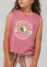 Load image into Gallery viewer, Kindness Lace Back Singlet