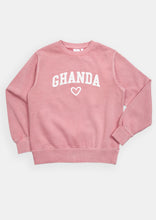 Load image into Gallery viewer, Ghanda Heart Vintage Crew