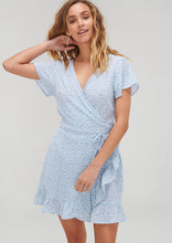 Load image into Gallery viewer, Oxford Wrap Dress