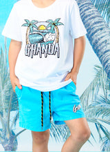 Load image into Gallery viewer, Spray Blue Jam Shorts