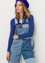 Load image into Gallery viewer, Patchwork Denim Overalls