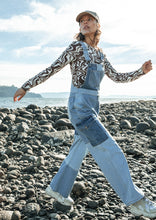 Load image into Gallery viewer, Patchwork Denim Overalls