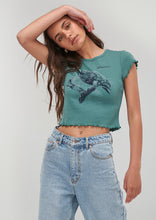 Load image into Gallery viewer, Crew Frill Tee