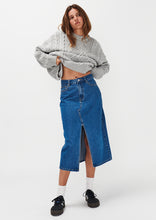 Load image into Gallery viewer, Denim Midi Skirt