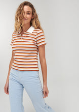 Load image into Gallery viewer, Waffle Polo Tee