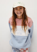Load image into Gallery viewer, Contrast Thrift Crew