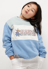 Load image into Gallery viewer, Contrast Thrift Crew