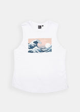 Load image into Gallery viewer, Wild Waves Muscle Singlet