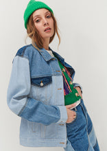 Load image into Gallery viewer, Patchwork Denim Jacket
