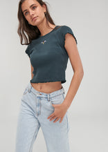 Load image into Gallery viewer, Crew Frill Tee