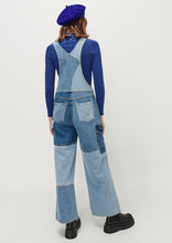 Load image into Gallery viewer, Patchwork Denim Overalls