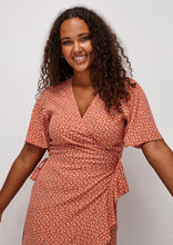 Load image into Gallery viewer, Oriental Wrap Dress